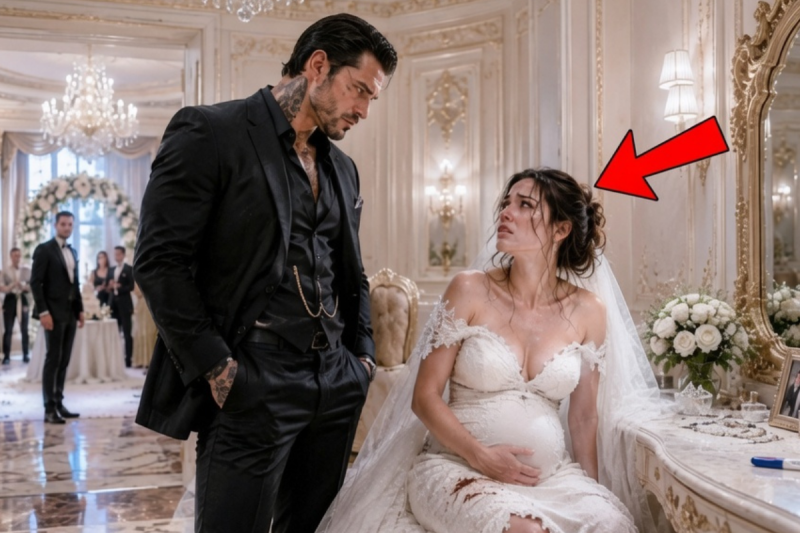 El jefe de la mafia asiste a la boda de su exnovia, solo para descubrir que está embarazada y llora en secreto.