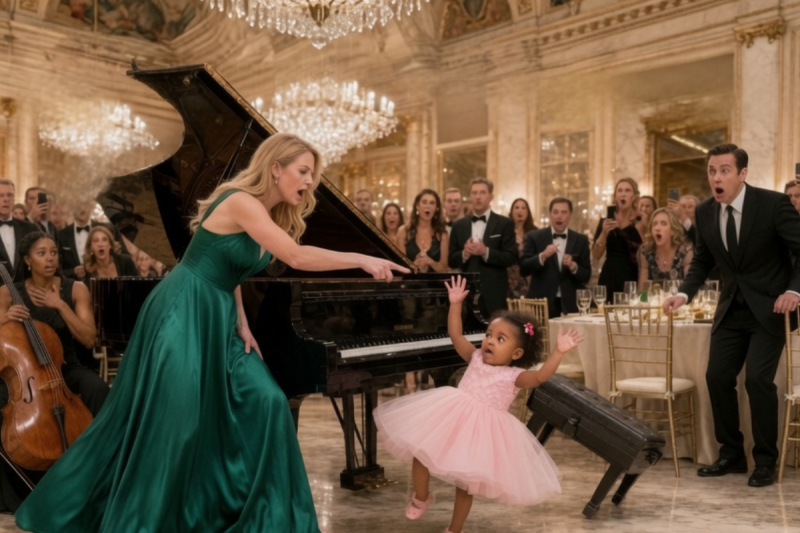 El prometido multimillonario empuja al hijo de la empleada doméstica del piano: “Manos sucias”… Ella ni siquiera sabía quién era el niño…