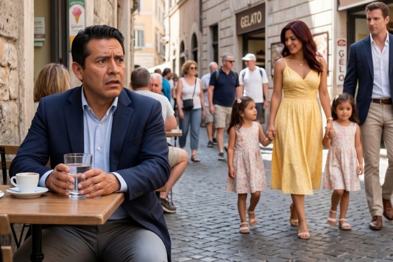 Hace ocho años, mi esposa falleció en un crucero. Pero hoy la vi con vida… De pie junto a otra persona…