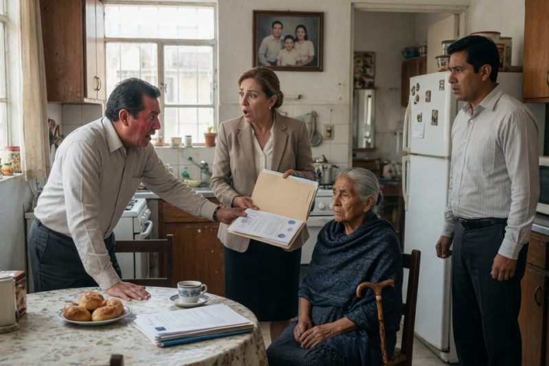 “Una madre también se cansa”, dijo ella al quitar a sus hijos del testamento; lo que encontraron después en una libreta vieja hizo que hasta el más orgulloso bajara la mirada