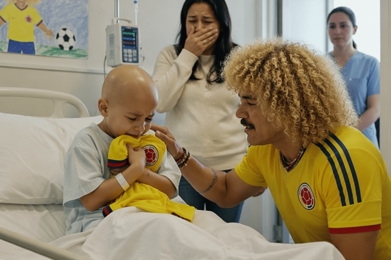 Un niño enfermo solo quería conocer a su ídolo antes de perder la esperanza, pero cuando preguntó “¿me reconocerá sin mi pelo?”, todo el hospital entendió que su sueño escondía algo más profundo