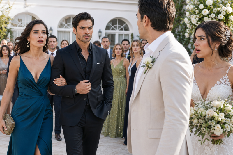 ntht/ Me invitaron como la exesposa derrotada, me sentaron frente a flores caras y sonrisas falsas, pero cuando él susurró “ella iba a casarse conmigo”, la novia soltó el anillo y mi ex entendió que su mentira acababa de quedarse sin salida
