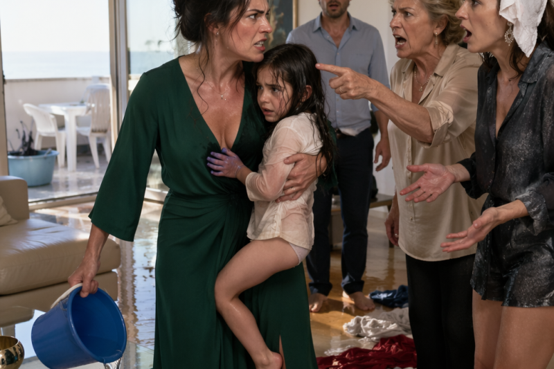 Cada mes entregaba 20,000 pesos para que cuidaran a mi hija, pero una noche la encontré con las manos partidas, lavando el abrigo de mi cuñada. Mi suegra dijo: “No seas dramática”, y yo no grité; solo llamé a mi abogada y guardé una prueba que nadie esperaba.