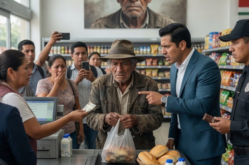 El heredero quería vender las tiendas familiares y borrar a los clientes humildes; lo que no sabía era que el “viejo miserable” frente a él podía cambiarlo todo.