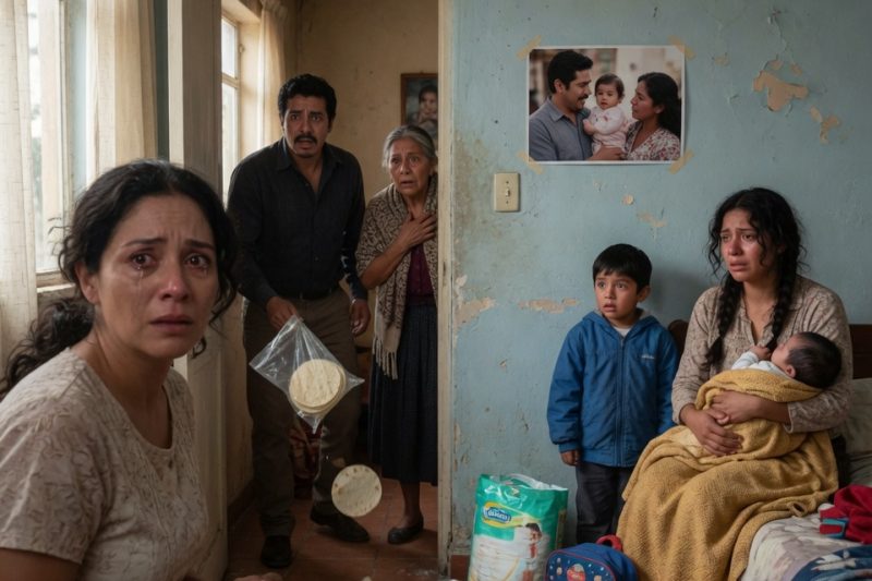 Un niño escondido en la casa de la abuela llamó “papá” al esposo de otra mujer; todos pensaron que era una traición, hasta que apareció un sobre amarillo con una verdad peor.