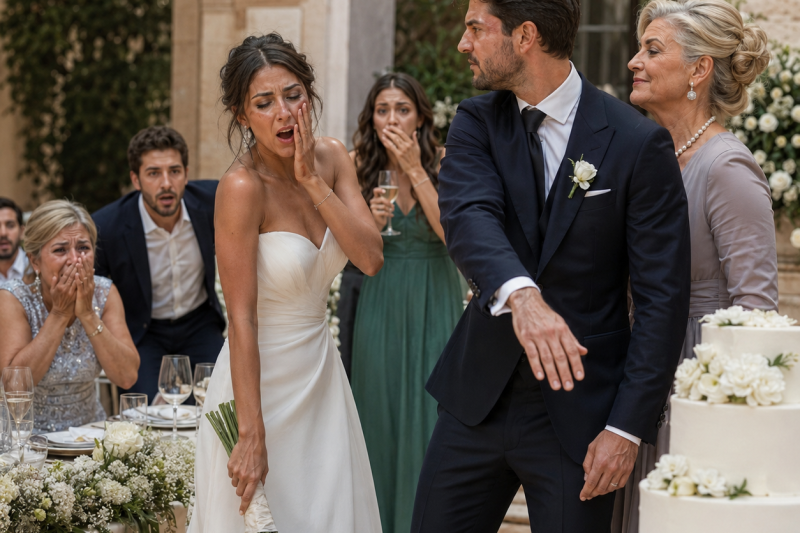 ntht/ Salí de mi propia boda con la cara ardiendo después de que mi esposo dijera: “Tú me provocaste”, pero la verdadera humillación estaba escondida en un crédito a mi nombre