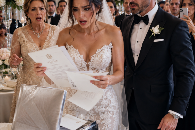 Mi madre me pidió que no arruinara “el día más importante” de mi hermana, aunque ni siquiera me habían invitado a la boda. Yo respiré hondo, dejé una caja plateada y me fui en silencio; horas después, el testamento escondido de mi abuela cambió la cara de todos.