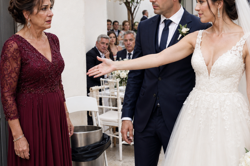 ntht/ Delante de más de 80 invitados, mi nuera me humilló en la boda y mi hijo solo dijo: “Es su día, no lo arruines”; yo me fui sin reclamar, pero semanas después regresé con una carpeta, una foto vieja y una verdad que nadie estaba preparado para escuchar.