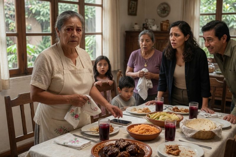 La dejaron dormir entre insultos, cuentas robadas y mentiras familiares, hasta que la abuela sacó una libreta verde y dijo: “Ahora sí van a escucharme”
