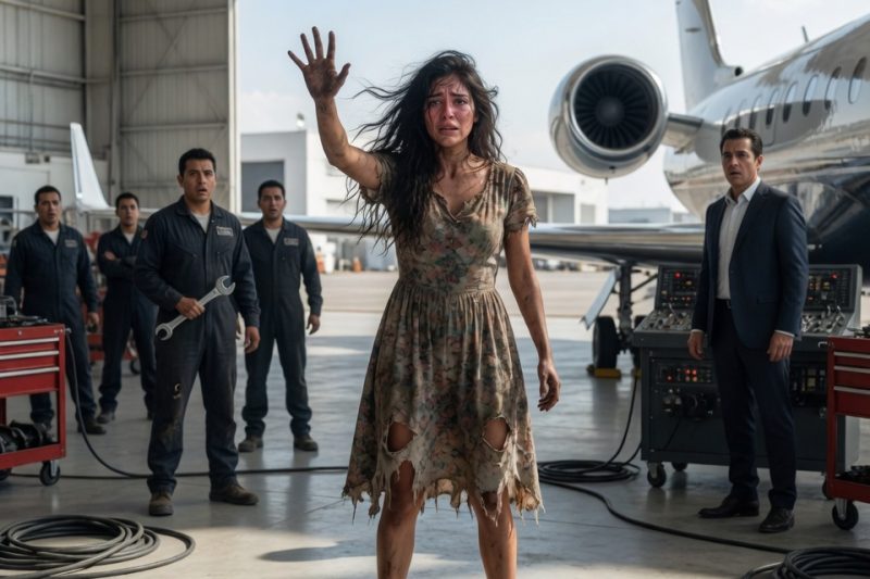 Un empresario le dio una oportunidad a la joven que todos querían sacar del hangar, sin imaginar que detrás de su vestido roto había una verdad devastadora