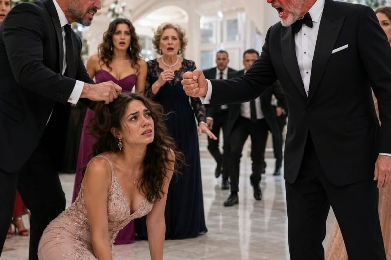 Mi suegra se burló de mí delante de empresarios y mi esposo me jaló del cabello para defender a su amante: “Aprende cuál es tu lugar”; después de 3 años de aguantar humillaciones, no lloré, solo esperé a que llegara el hombre con el bastón de plata y una orden que podía destruirlos a todos.