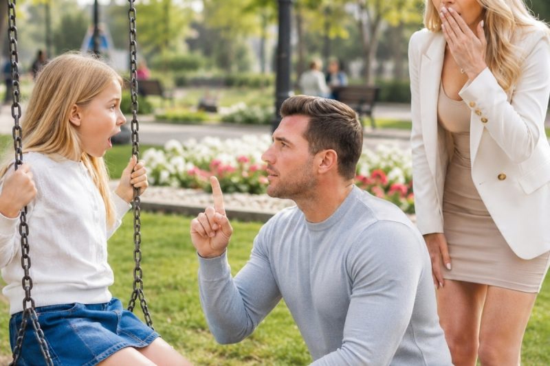 La poderosa empresaria pagó terapias durante 8 años, pero su hija muda habló por primera vez con un desconocido en el parque… y esa sola palabra reveló una verdad que ninguna madre está preparada para aceptar