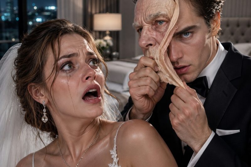 La obligaron a casarse con un anciano millonario para salvar la mansión familiar, pero en la noche de bodas él se quitó la máscara y le confesó: “Tu familia era mi objetivo”, dejando al descubierto una venganza que nadie imaginó