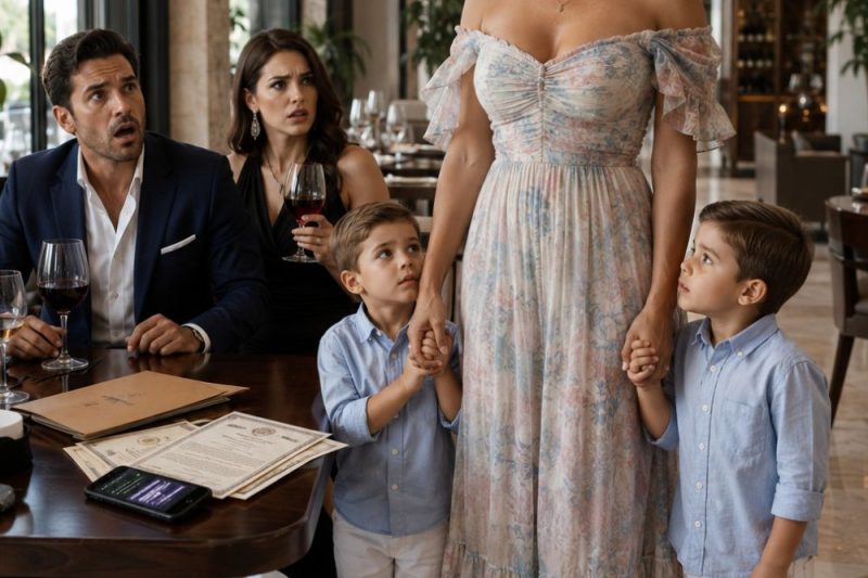 La Dejó Porque “No Podía Tener Hijos”… 6 Años Después Vio a Sus Gemelos
