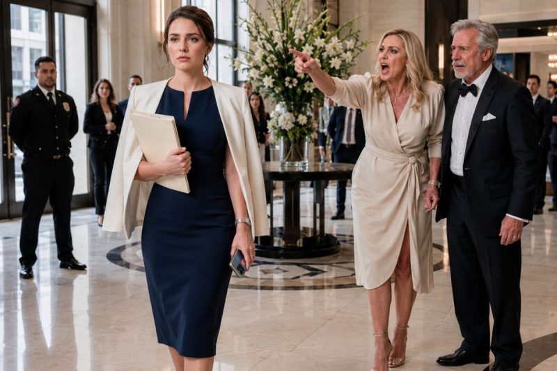 Mi madrastra ordenó sacarme de la gala del hotel de mi padre… pero cuando me fui en silencio, transferí el hotel, el terreno y 24 millones de dólares a mi fideicomiso. Minutos después, mi teléfono explotó con 74 llamadas perdidas.