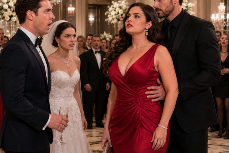 Mi hermana me robó a mi prometido porque decía que yo era “gorda”… pero el día de su boda llegué del brazo del hombre al que todos temían.