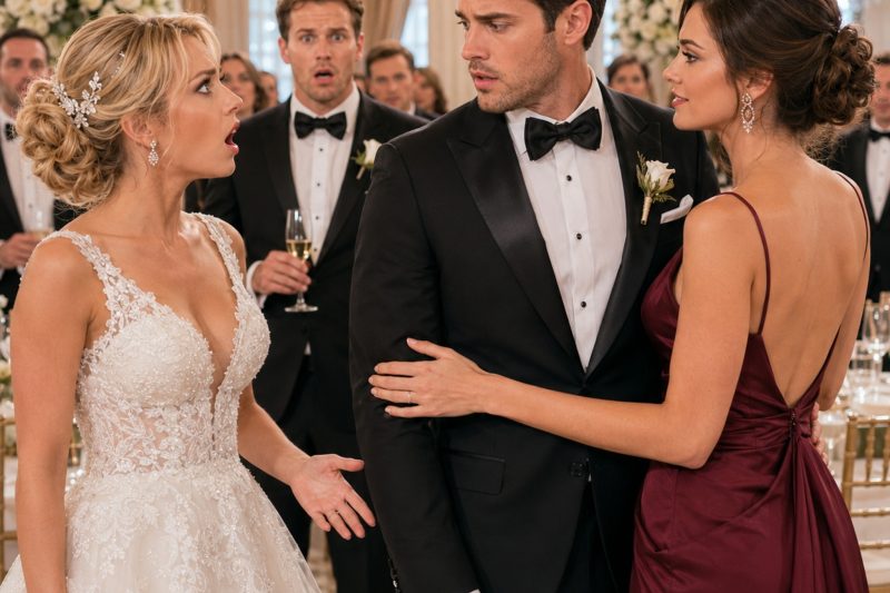 Mi exesposo me invitó a su boda para verme sola, así que contraté a un actor como acompañante… pero cuando la novia lo vio conmigo, se quedó pálida.