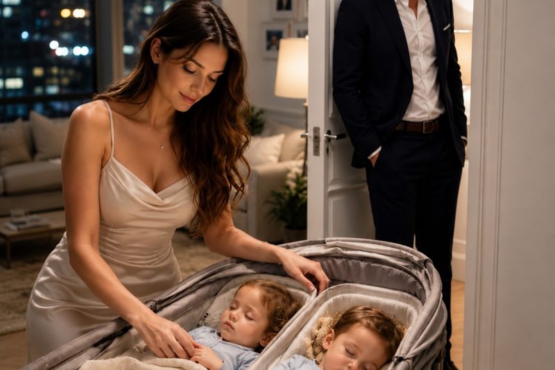 Vio a su exesposa contando monedas para alimentar a dos gemelos… sin saber que eran sus propios hijos, y se alejó del trato que lo habría convertido en rey.