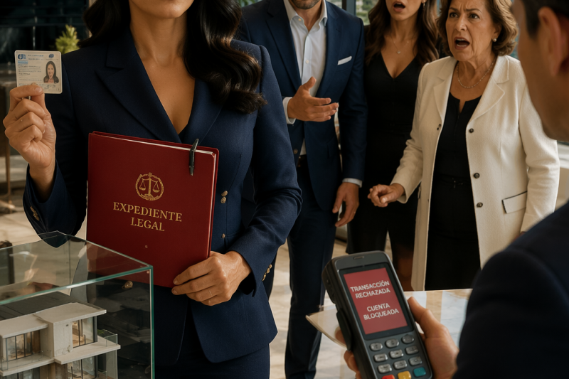 Su esposo le pidió el divorcio para comprarle una mansión a su amante con su tarjeta, pero el cargo rechazado reveló una traición mucho peor frente a su madre