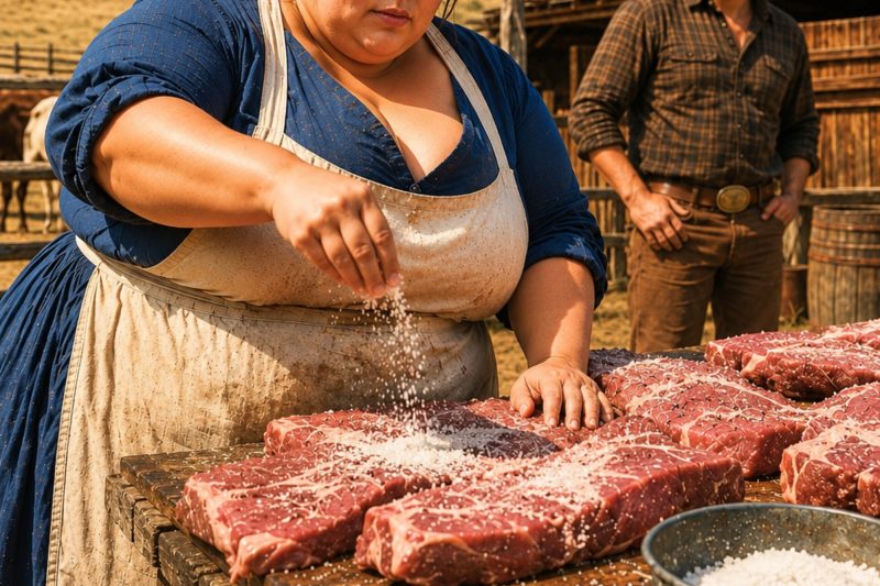 Le dieron una esposa de talla grande para destruir el rancho — pero ella construyó el mayor imperio ganadero de Texas.