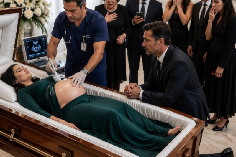 Le pidieron cremar a su esposa embarazada, pero al abrir el ataúd vio moverse el vientre y descubrió la traición más cruel de su propia familia