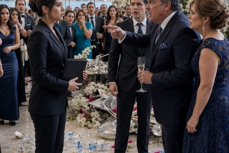 Su padre la humilló como mesera en plena gala familiar, pero cuando el arco cayó y todos pidieron al gerente, descubrieron que la hija despreciada era la verdadera dueña de la hacienda y guardaba pruebas contra su hermano duyhien