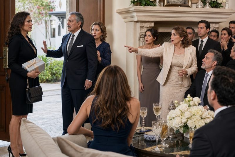 Su familia la dejó fuera del compromiso para no incomodar a los invitados, pero una foto en la chimenea reveló que la mujer humillada era la general que había salvado a la futura novia años atrás duyhien
