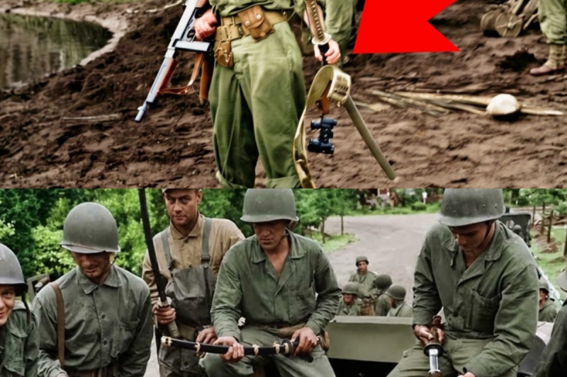 Por qué a los marines de EE. UU. se les ordenó nunca recoger una espada japonesa