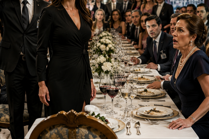 “Explícate delante de todos”, le exigió su madre en una cena elegante, mientras la familia se reía de su vida secreta; pero cuando un agente entró, la saludó como jefa y anunció un protocolo de rehenes, todos descubrieron que habían humillado a la única persona que podía salvarlos esa misma noche duyhien