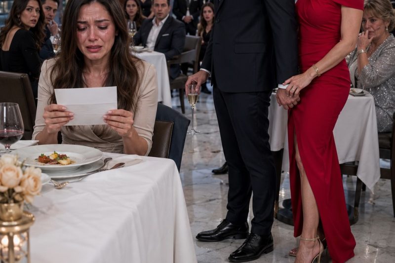 En plena cena de celebración, su esposo le entregó el divorcio y dijo: “Necesito una mujer de mi nivel”… años después, ella apareció embarazada del hombre más poderoso y todos entendieron quién había perdido realmente duyhien