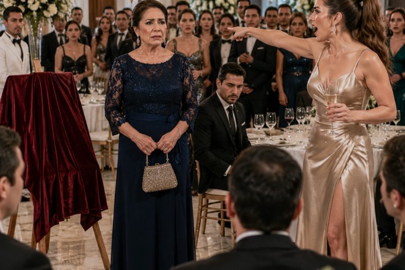“Siéntese con los de servicio”, le dijo su nuera frente a toda la gala; su hijo bajó la mirada, pero nadie imaginó que esa humillación acabaría quitándoles casa, prestigio y apellido en 1 noche duyhien