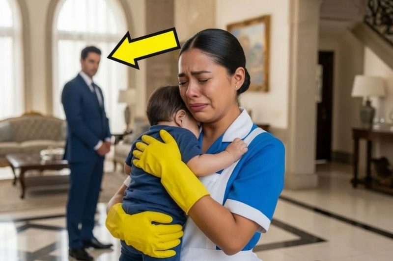 La empleada fue separada del bebé del millonario… ¡pero lo que confesó dejó a todos llorando!