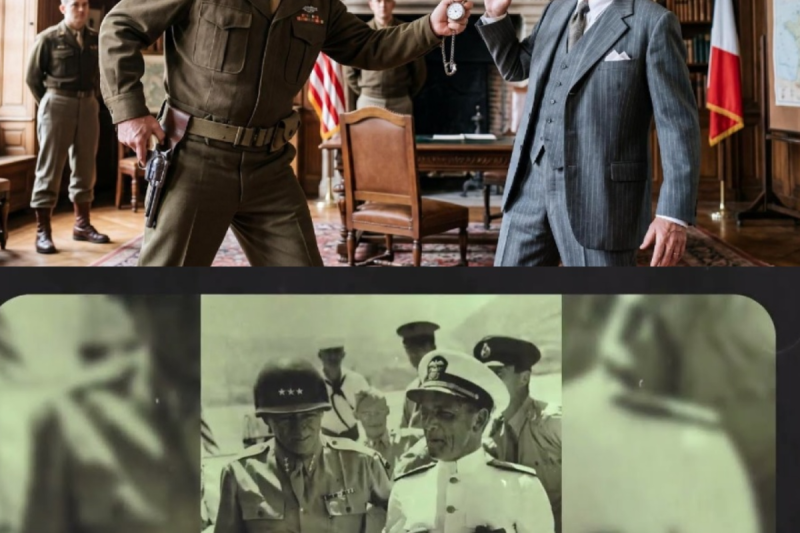 **Lo que hizo Patton cuando una familia francesa rica se negó a dar refugio a soldados estadounidenses**