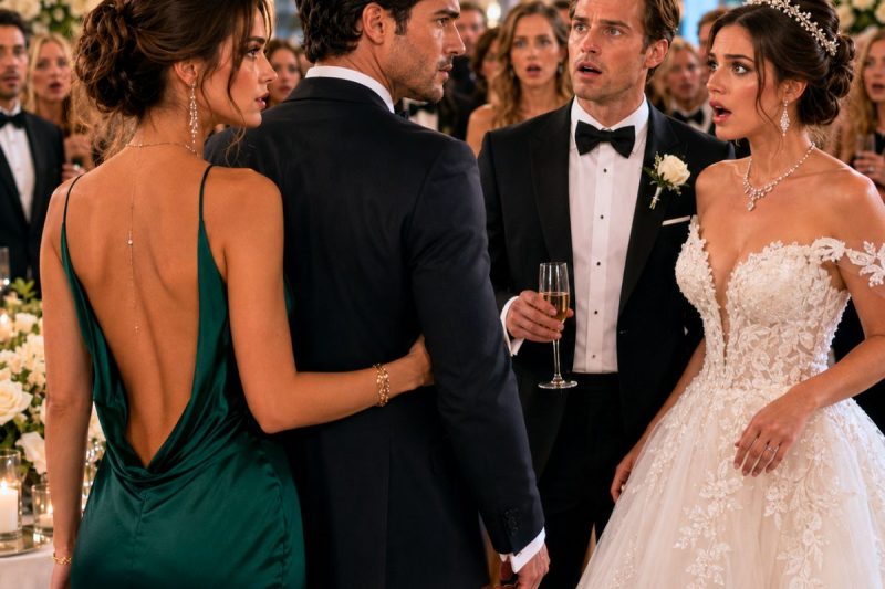 Mi exesposo me invitó a su boda para verme sola, así que contraté a un actor como acompañante… pero cuando la novia lo vio conmigo, su rostro se quedó sin color.