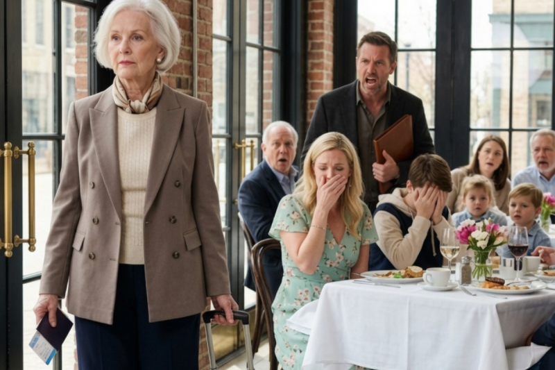 El Día de las Madres, mis hijos adultos me informaron que ya habían elegido el restaurante y que esperaban que yo pagara la cuenta de los 12, como siempre lo había hecho. Sonreí y les dije que, en lugar de eso, me iba en avión a Italia. Se rieron, convencidos de que estaba bromeando, hasta que el mesero dejó la enorme cuenta sobre su mesa.