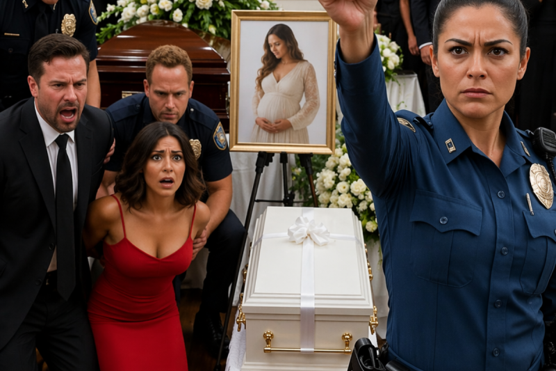 Llegó al funeral de su esposa con la amante… sin saber que la hermana traía la placa y toda la verdad