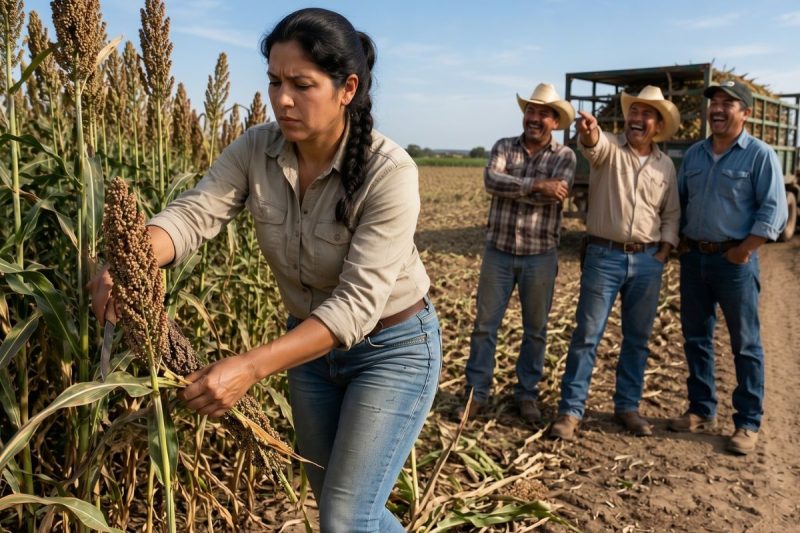 Todos se rieron cuando ella compró 300 hectáreas que llamaban tierra muerta… pero en la cosecha de 1998, los mismos que la humillaron tuvieron que verla sacar riqueza de donde ellos solo veían fracaso.
