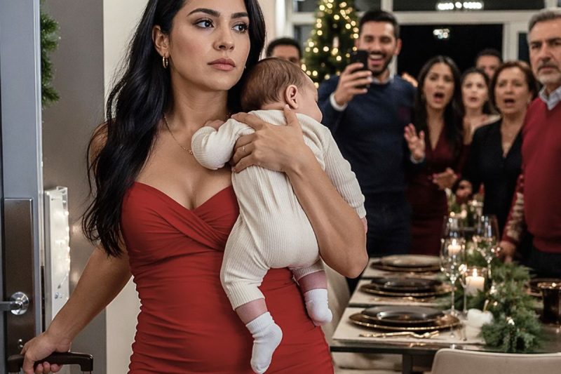 Mi cuñado le arrojó agua fría a mi bebé en Navidad y todos rieron: “Solo fue una broma”, hasta que descubrí sus videos