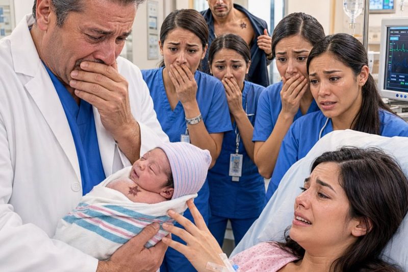 Mi bebé acababa de nacer cuando su abuelo vio una señal en su hombro y susurró: “Esa marca la tenía mi primer hijo desaparecido”