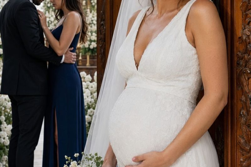 A minutos de entrar al altar, escondí el latido de mi bebé en un osito azul y escuché a mi prometido decir con mi propia hermana: “cásate primero y luego le quitamos todo”; caminé igual esa tarde, pero no para casarme.