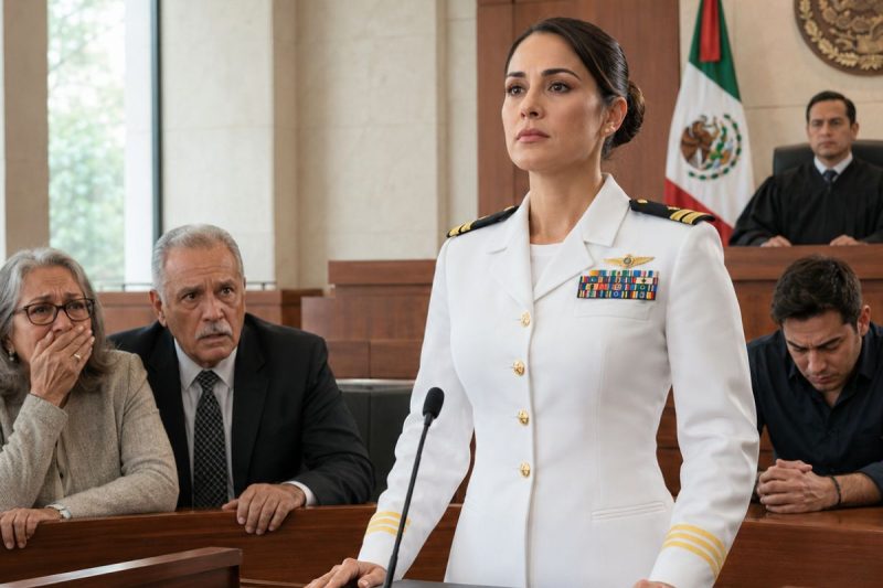 Mis padres me creyeron una vergüenza durante 12 años por culpa de mi hermano, hasta que entré al tribunal con mi uniforme naval y él bajó la mirada: “No se salió, yo les mentí porque no soporté que la admiraran más”