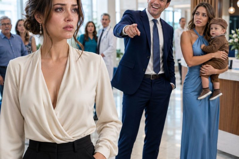 Mi ex me humilló en el hospital con su bebé en brazos: “Lo que tú nunca pudiste darme”, pero su orgullo escondía una mentira imperdonable