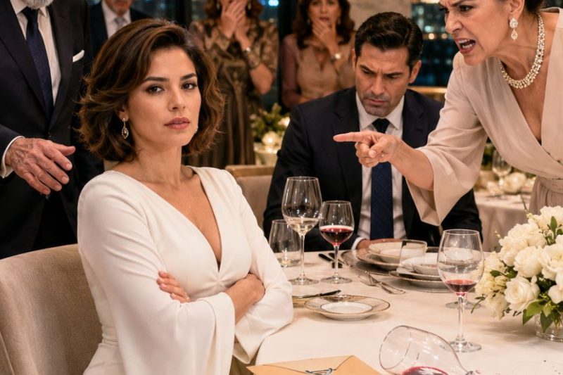 La humillaron en una cena familiar y ella reveló la mentira que todos escondían