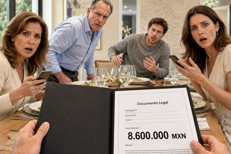 Mi familia llegó a cenar como si mi departamento ya fuera suyo; cuando mi padre dijo “mañana nos mudamos contigo”, entendí que no querían ayuda, querían apropiarse de la vida que construí después de años cargando sus deudas en silencio