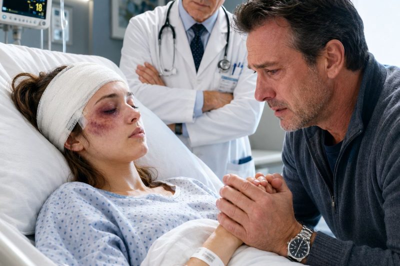 Le rompieron la mandíbula a mi hija en 6 partes para que no pudiera hablar. Horas antes, era solo una estudiante universitaria; ahora estaba en una cama de hospital, con el rostro destrozado y un secreto atrapado en silencio. Creyeron que un padre retirado de zonas de guerra no sabría buscar la verdad. Se equivocaron.