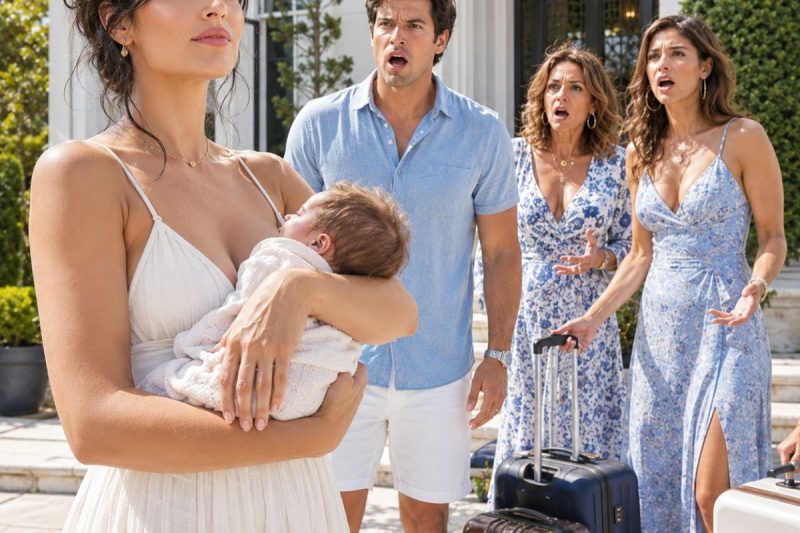 3 días después de dar a luz, regresé a casa con mi hija recién nacida en brazos y descubrí que mi esposo había cambiado el código de la puerta principal. Luego supe que se había ido de vacaciones con su madre y su hermana, como si nosotras no existiéramos. Así que no dije nada. Y mientras ellos se relajaban junto al mar, vendí la casa que juraban que les pertenecía.
