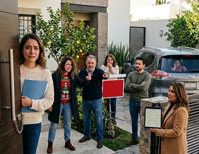 Mi hermana prometió mi cuarto recién remodelado a su hija durante la cena navideña, pero cuando puse la casa en venta, mi familia descubrió que yo también sabía cerrar una puerta para siempre sin pedir perdón a nadie esa mañana duyhien