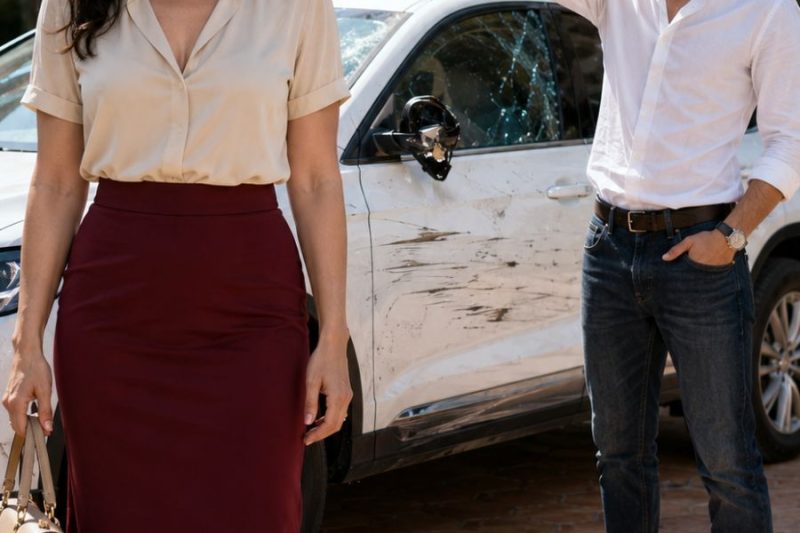 Me llamaron mantenida durante años, hasta que su hijo destruyó mi camioneta y dije frente a todos: “Tu papá no paga ni la comida que tragas”