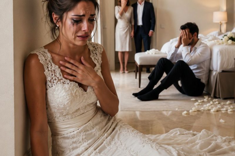 La noche de bodas terminó con una verdad que destruyó a toda la familia
