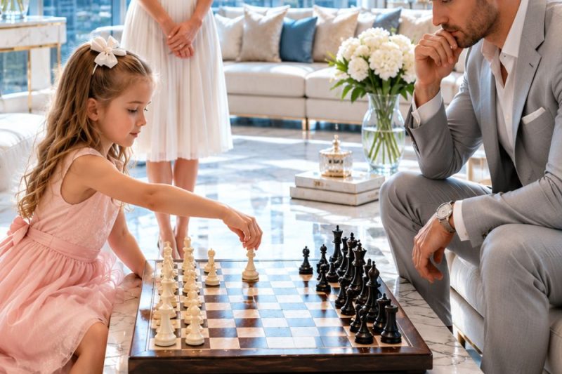 El millonario quiso humillar a una niña… y terminó derrotado frente a todos
